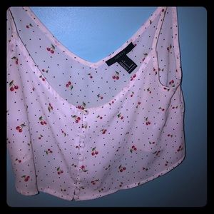 Cherry crop top